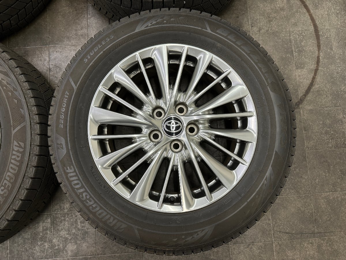 極上スタッドレス】トヨタ 30系 アルファード 純正 225/60R17 
