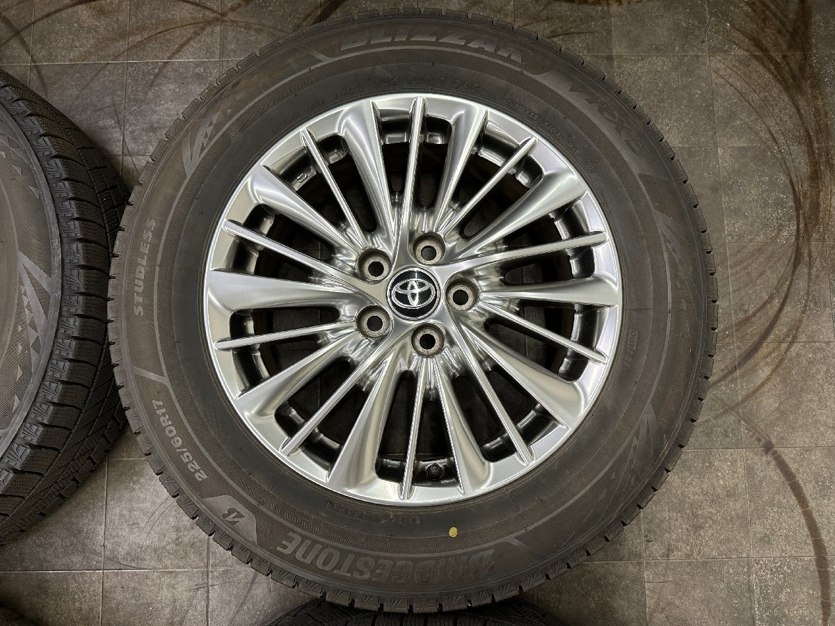 極上スタッドレス】トヨタ 30系 アルファード 純正 225/60R17 
