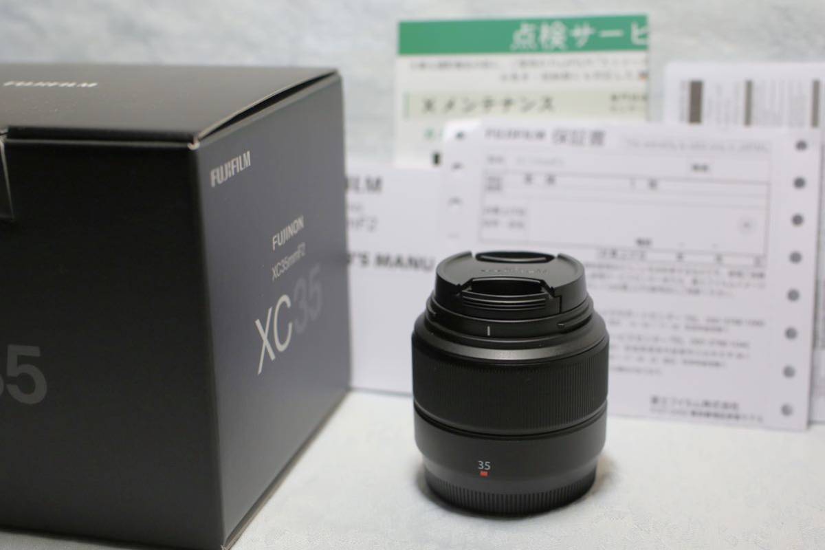 美品 FUJIFILM XC35mm F2 FUJIFILM フジノンレンズ XC35mm F2 単 美品 FUJIFILM XC35mm F2 FUJIFILM フジノンレンズ XC35mm F2 単