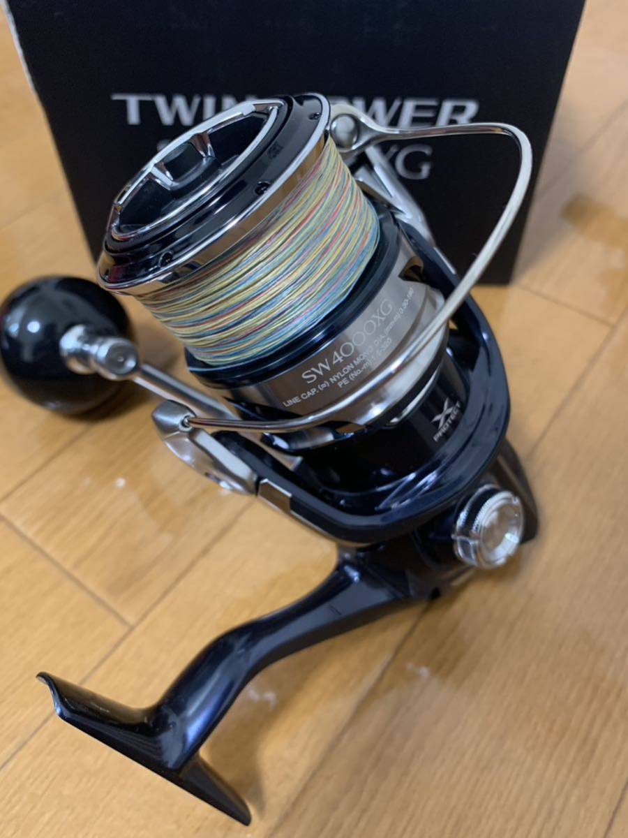 極美品】21ツインパワーsw4000xg SHIMANO シマノ ステラ ツインパワー