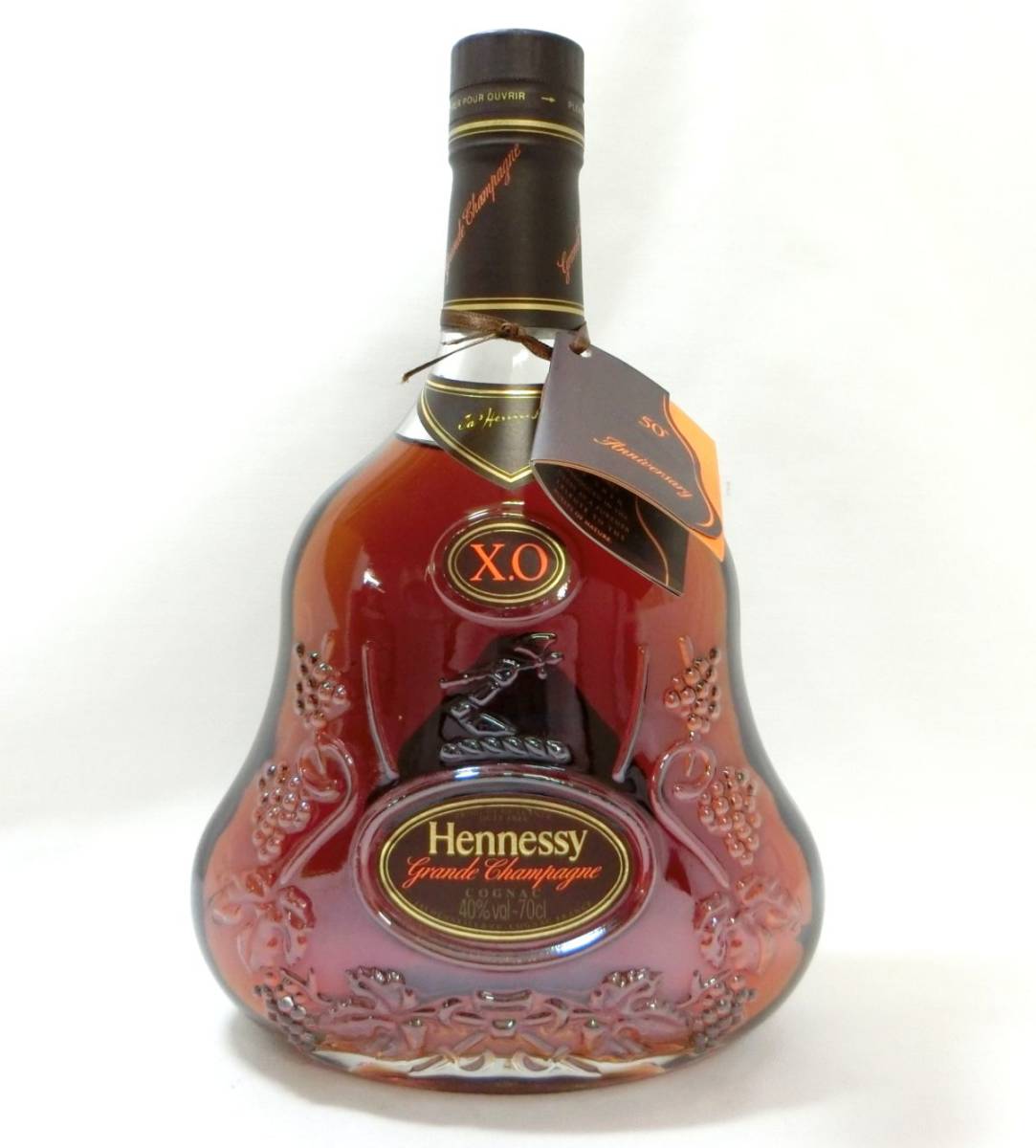 1000円スタート 酒 COGNAC HENNESSY X.O Grande Champagne 700ml 40％ ヘネシー グランド シャンパーニュ 未開栓 AMB お酒③515