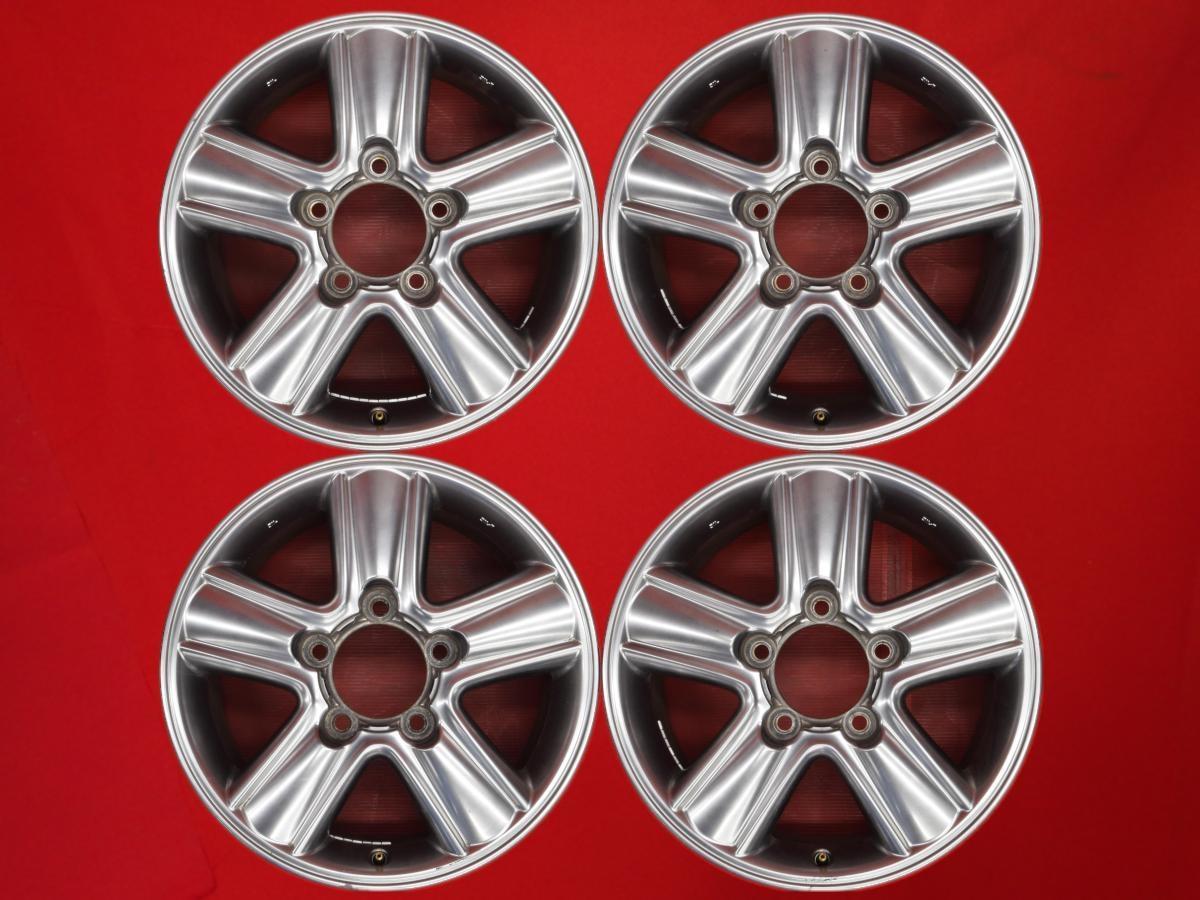 ランクル100純正ホイール4本セット 17×8J +60 150 5穴 純正