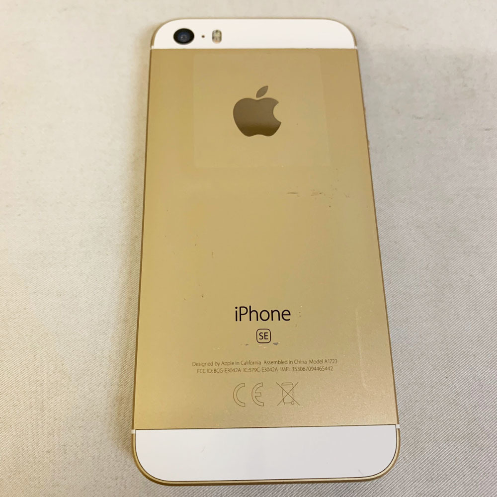 iPhone SE 第1世代16GB ゴールド バッテリー容量93% iPhone SE 第1世代16GB