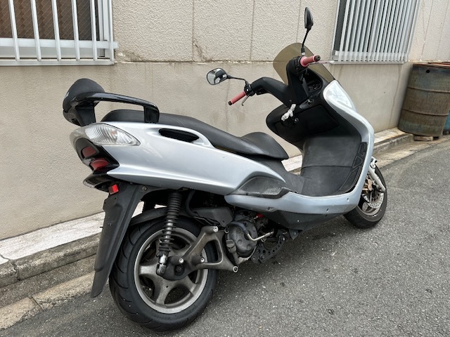 エンジン始動ok ヤマハ /マジェスティ125 /5CA-153 /15872 km / 1円