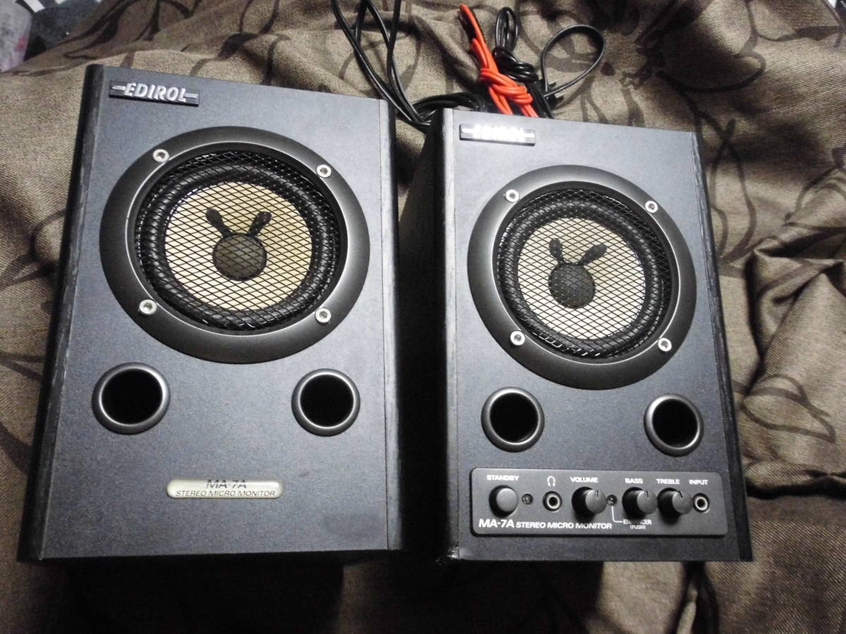 EDIROL MA-7A ステレオモニター 中古 Yahoo!オークション -「roland ma