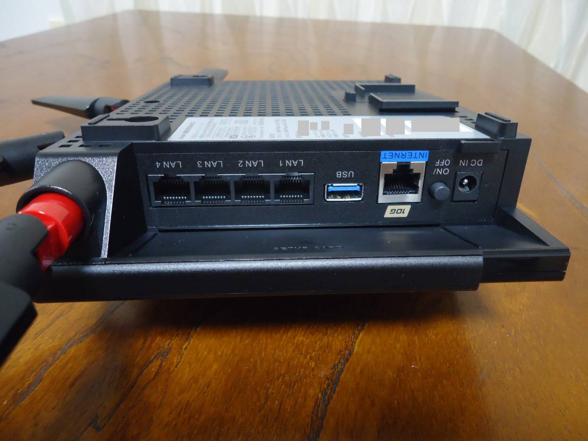 バッファロー・WXR-5700AX7S・次世代WI-FI 6対応ルーター（中古動作品