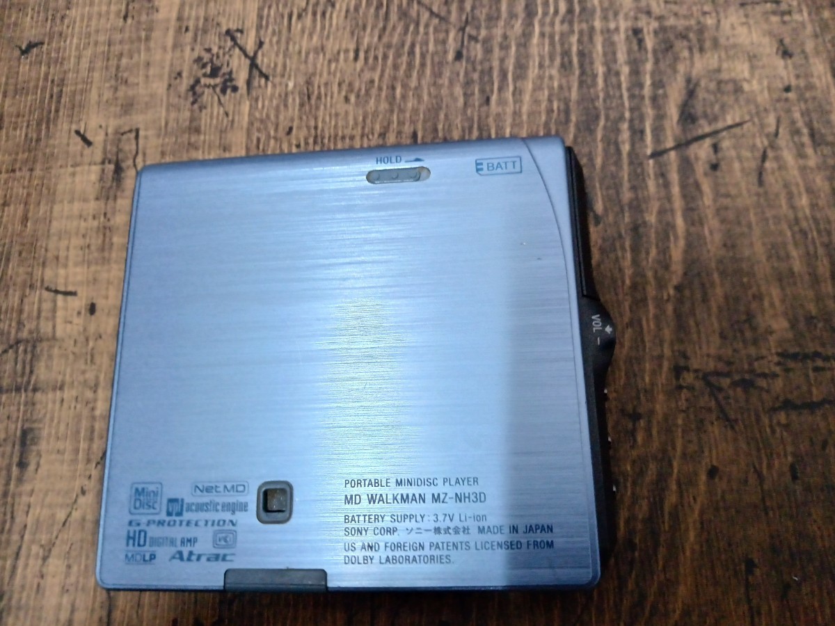 SONY MD WALKMAN MZ-NH3D ウォークマン/ RM-MC40ELK リモコン付き Hi 