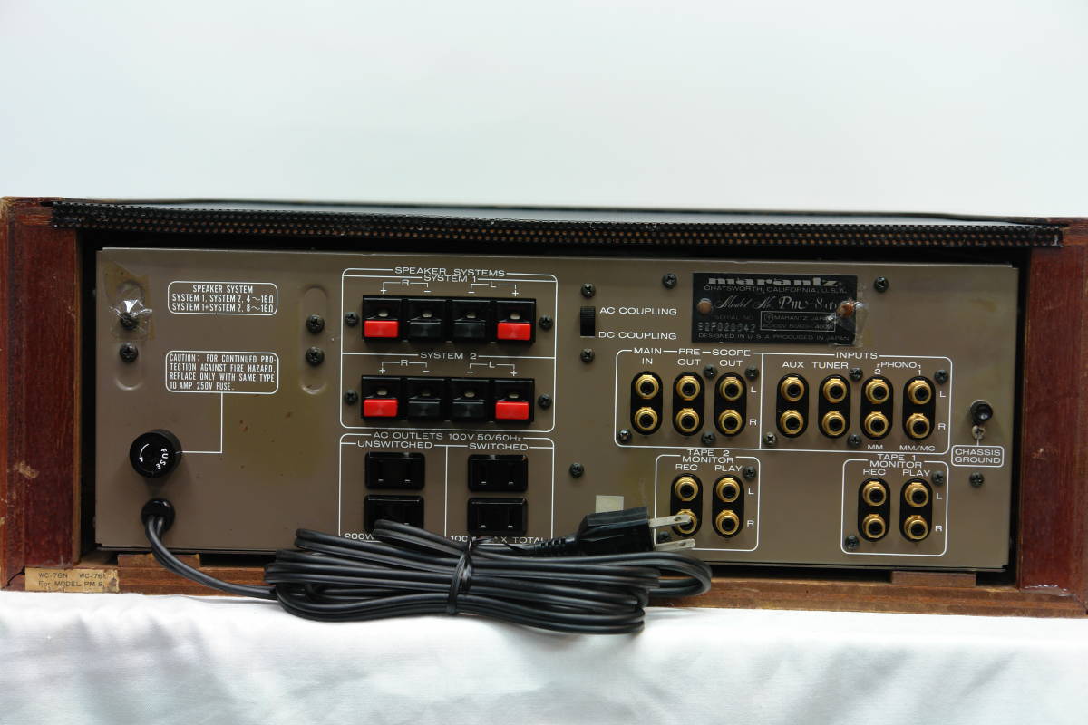 marantz マランツ プリメイン アンプ PM-8f ジャンク 【公式通販】