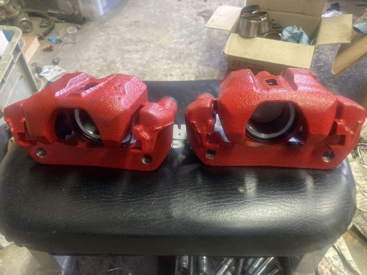 JB23W ジムニー ガンコート塗装済み　フロント　ブレーキキャリパー　オーバーホール済み