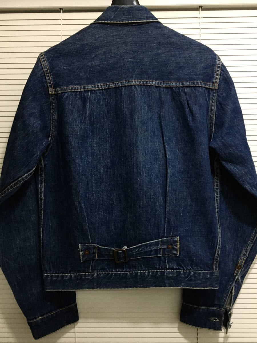 極上】真紺 38-36 506XX 一枚袖 デッドストック 3.4WASH 40-50年代 