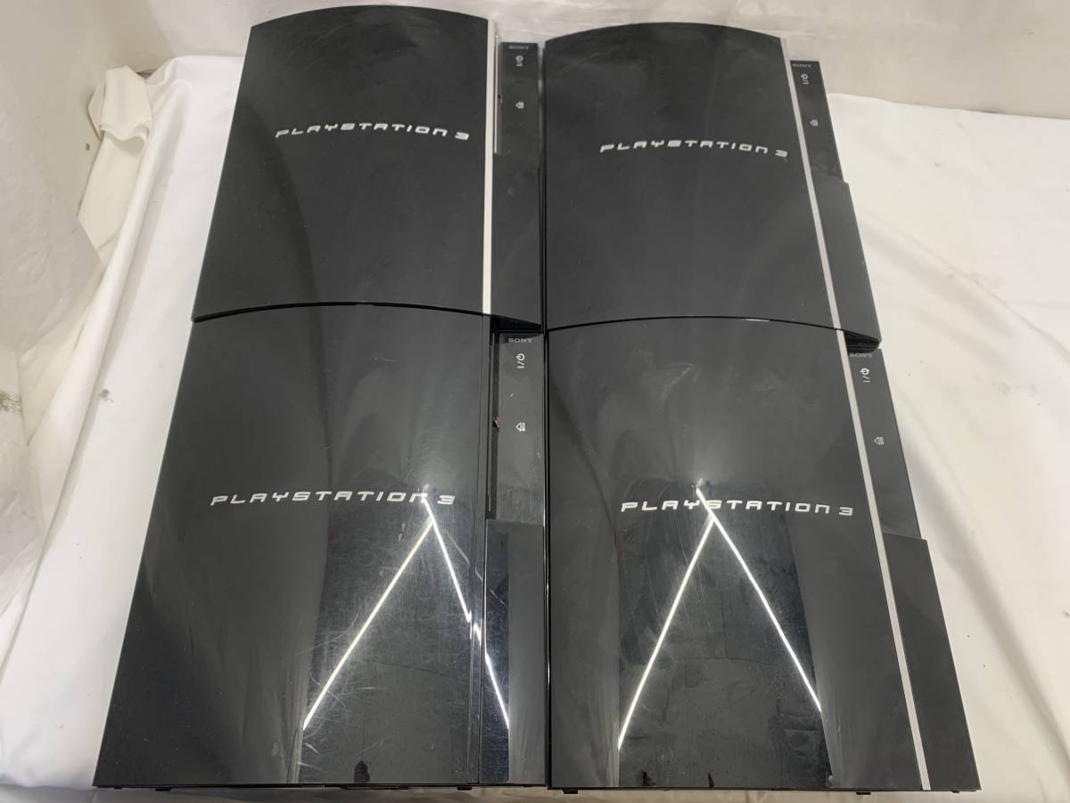 K106K◇58◇【 ジャンク 】 PS3 初期型 4台 まとめ PlayStation3