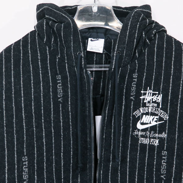 nike.sneaker.satoru | Stussy x Nike Striped Wool Jacket 