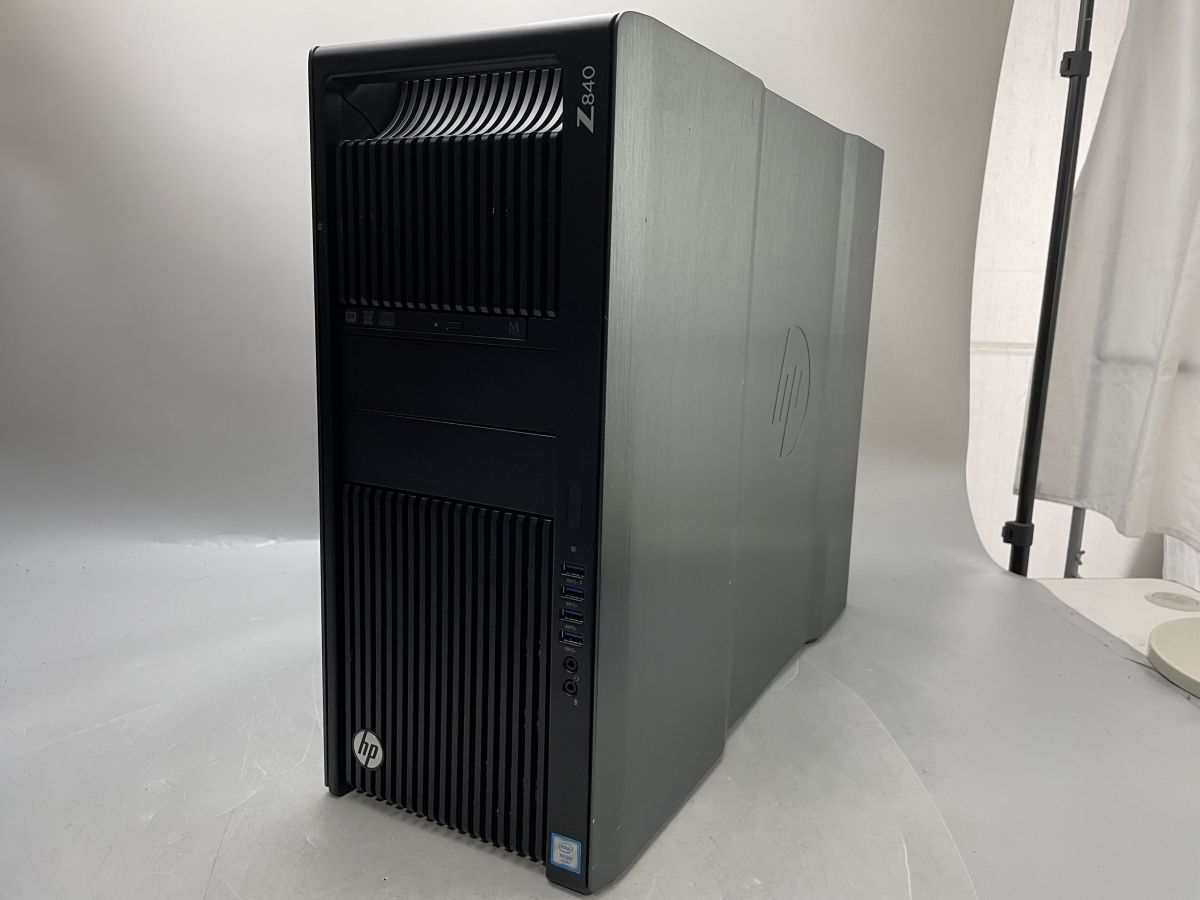 ★1円スタート★動作良好 HP Z840 Xeon E5-2603 V4 64GB SSD512GB Win10 Pro 保証付き★