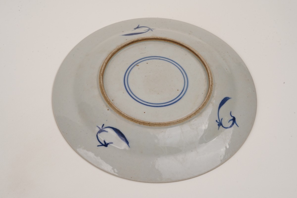 青花 時代物 骨董品 縁起物 コレクション 茶道具 中国古美術 清時代 古