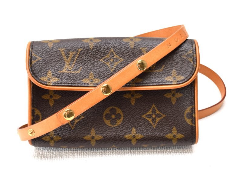 人気，限定セール LOUIS VUITTON ルイ ヴィトン モノグラム ポシェット フロランティーヌ ウエストポーチ M51855 ミニ ショルダーバッグ(ショルダーバッグ)｜売買されたオークション情報、yahooの商品情報をアーカ かばん、バッグ