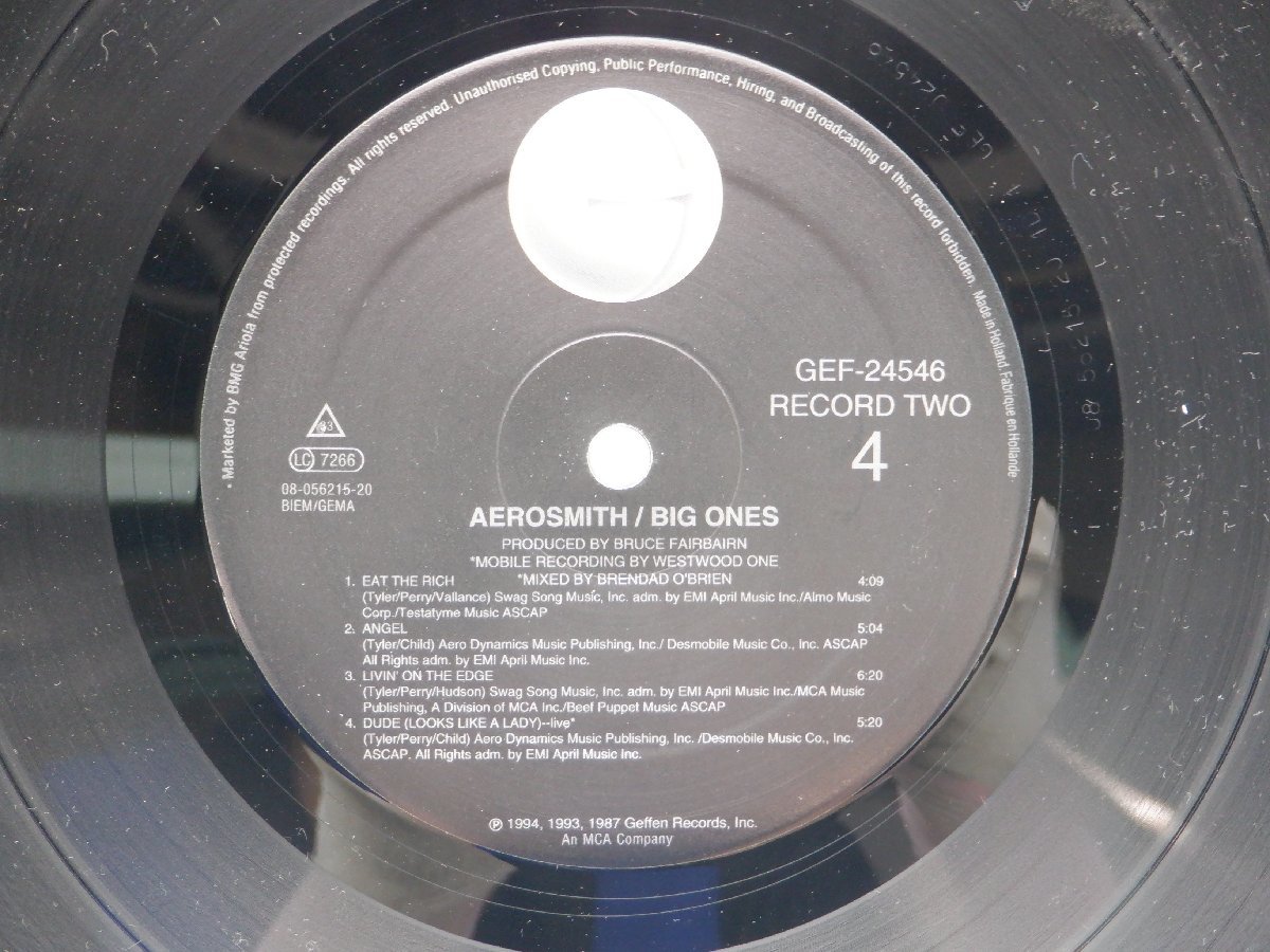 Aerosmith Big Ones | Geffen AEROSMITH 0 BIG eBay Music – ONES CD