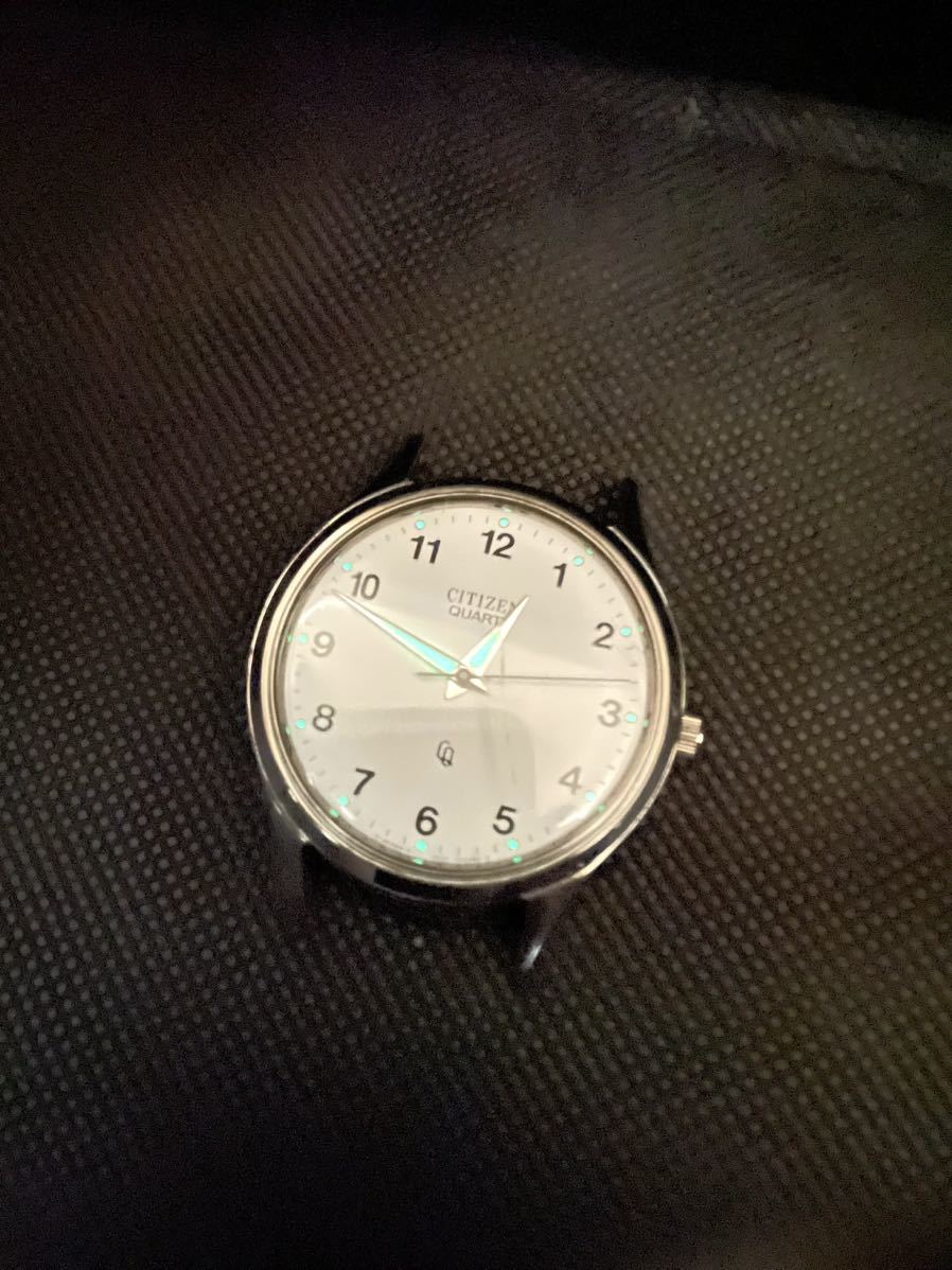国鉄門鉄腕時計　稼働品 鉄道時計 CITIZEN クオーツ 国鉄 福鉄 稼働品 乗務員用 昭61 腕時計