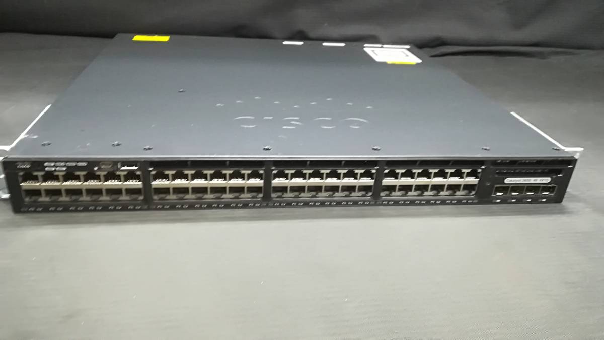 2026，セール Cisco Catalyst 3650 Series WS-C3650-48TS-L V04 スイッチ(イーサネットハブ)｜売買されたオークション情報、yahooの商品情報をアーカイブ公開 - オークファン イーサネットハブ