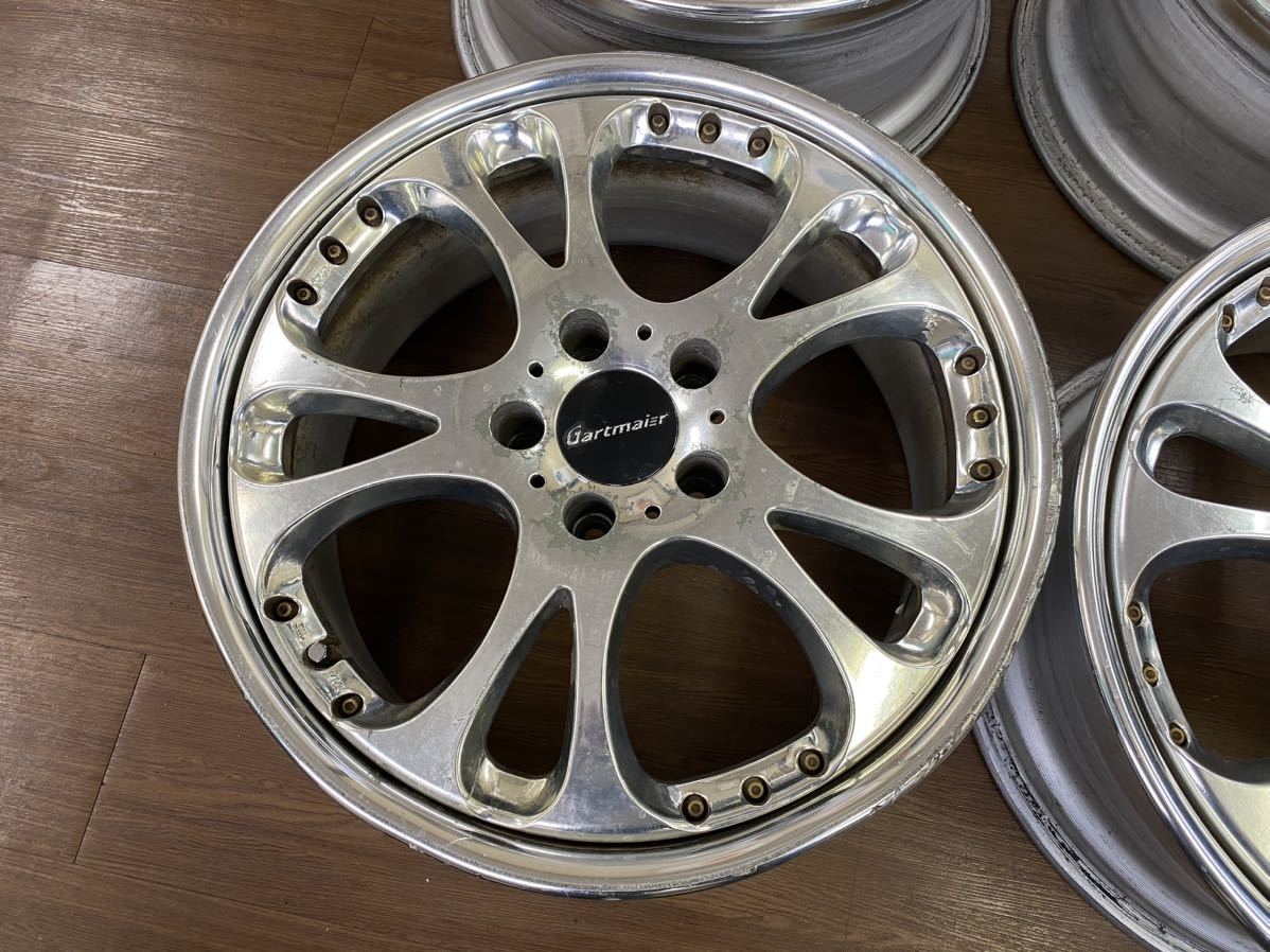 SSR 3ピース スピードスター ガルトマイヤー マインバッハ 18インチ 8J 