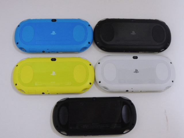 通電のみ確認 】 PS Vita 2000番台×4・1000番台×1 計5台