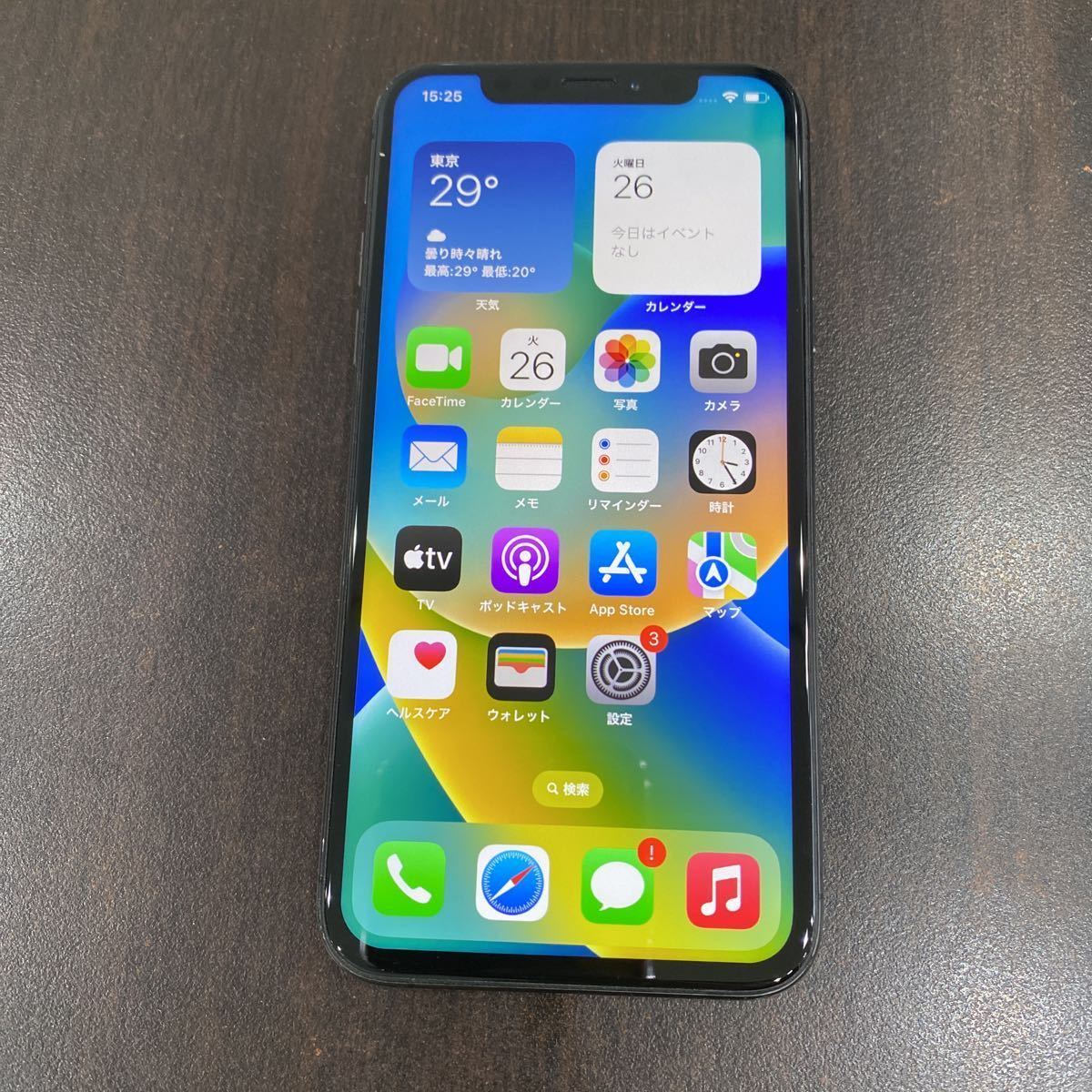 Apple SIMフリー iPhone XS 64GB スペースグレー 【ジャンク品】