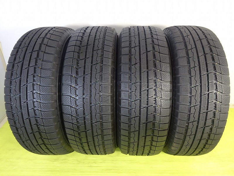 ト－ヨ－ Winter TRANPATH TX 215/70R15 98Q★8分山 2019年製 4本価格 中古 スタッドレス【送料無料】AOM-K0891 青森