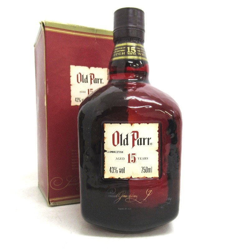 ウイスキーオールドパー 15年 750ml 稀少・未開栓オールドパー 1871