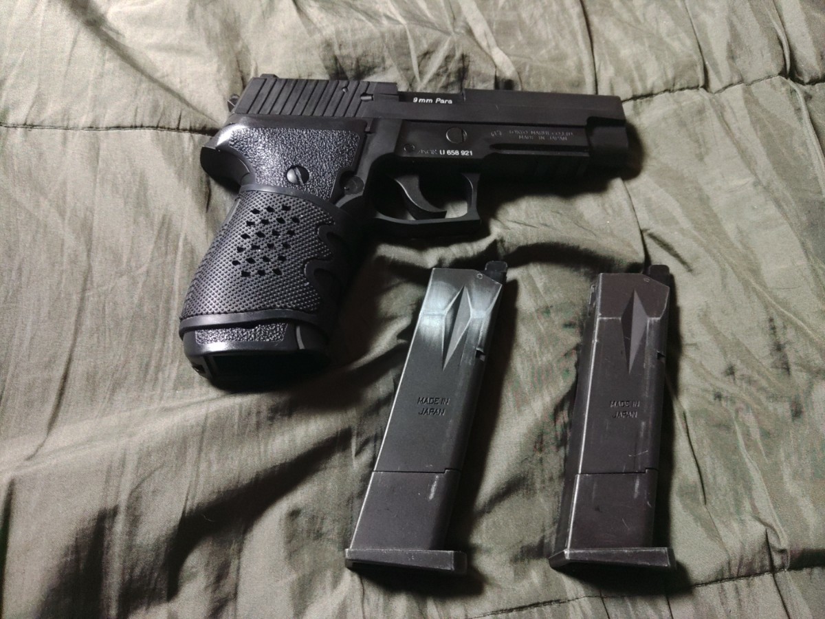 KSC] SIG P226R HW システム7 HOGUE製ラバーグリップ ガスブロー