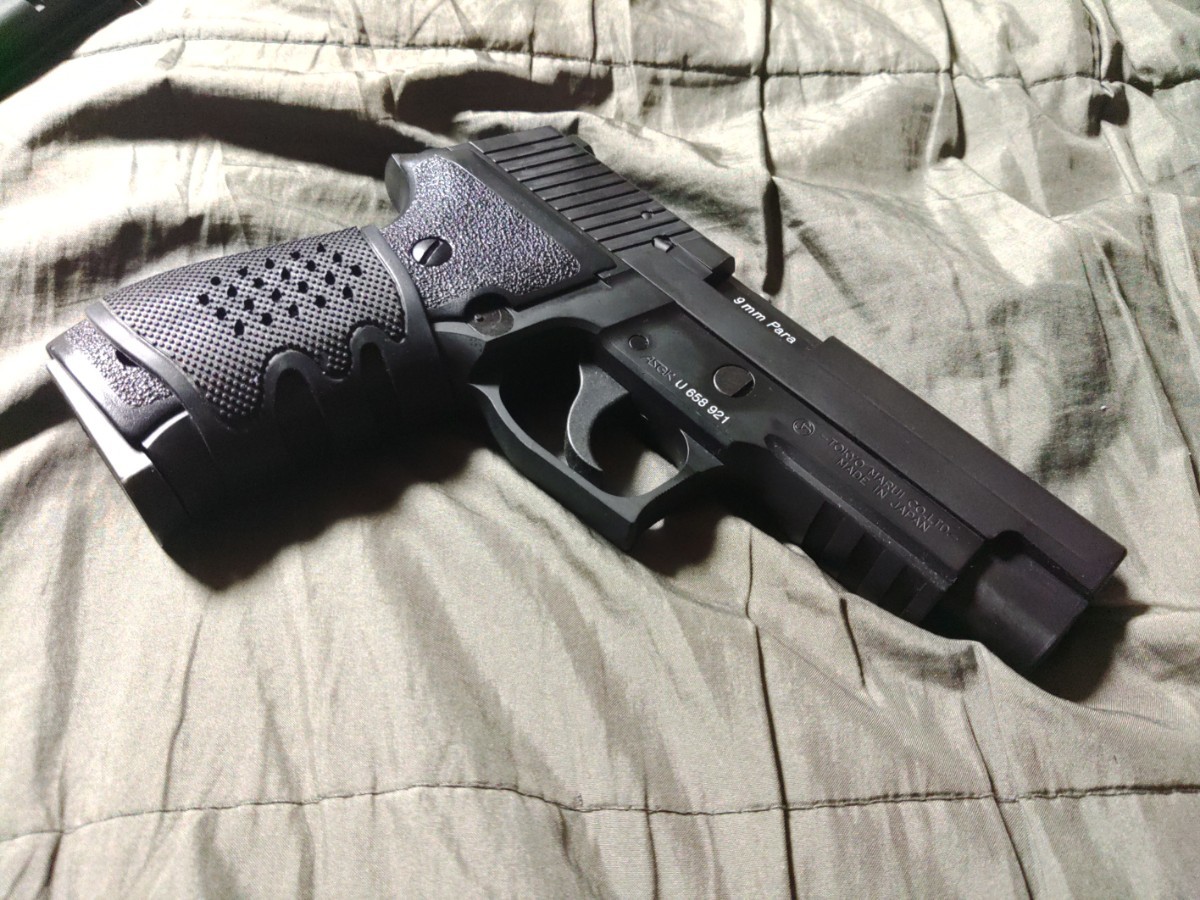 KSC] SIG P226R HW システム7 HOGUE製ラバーグリップ ガスブロー