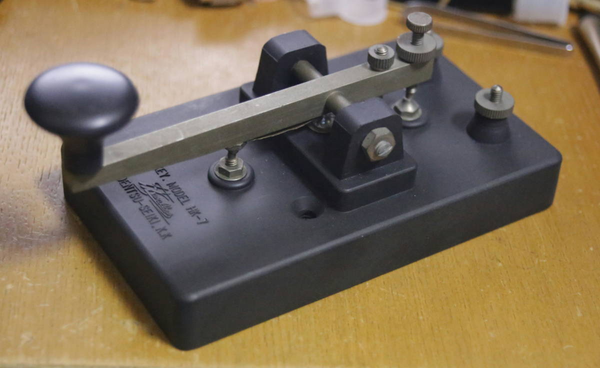 HI-MOUND　HK-7 (2)　つや消し　電鍵　電通精機　SWALLOW