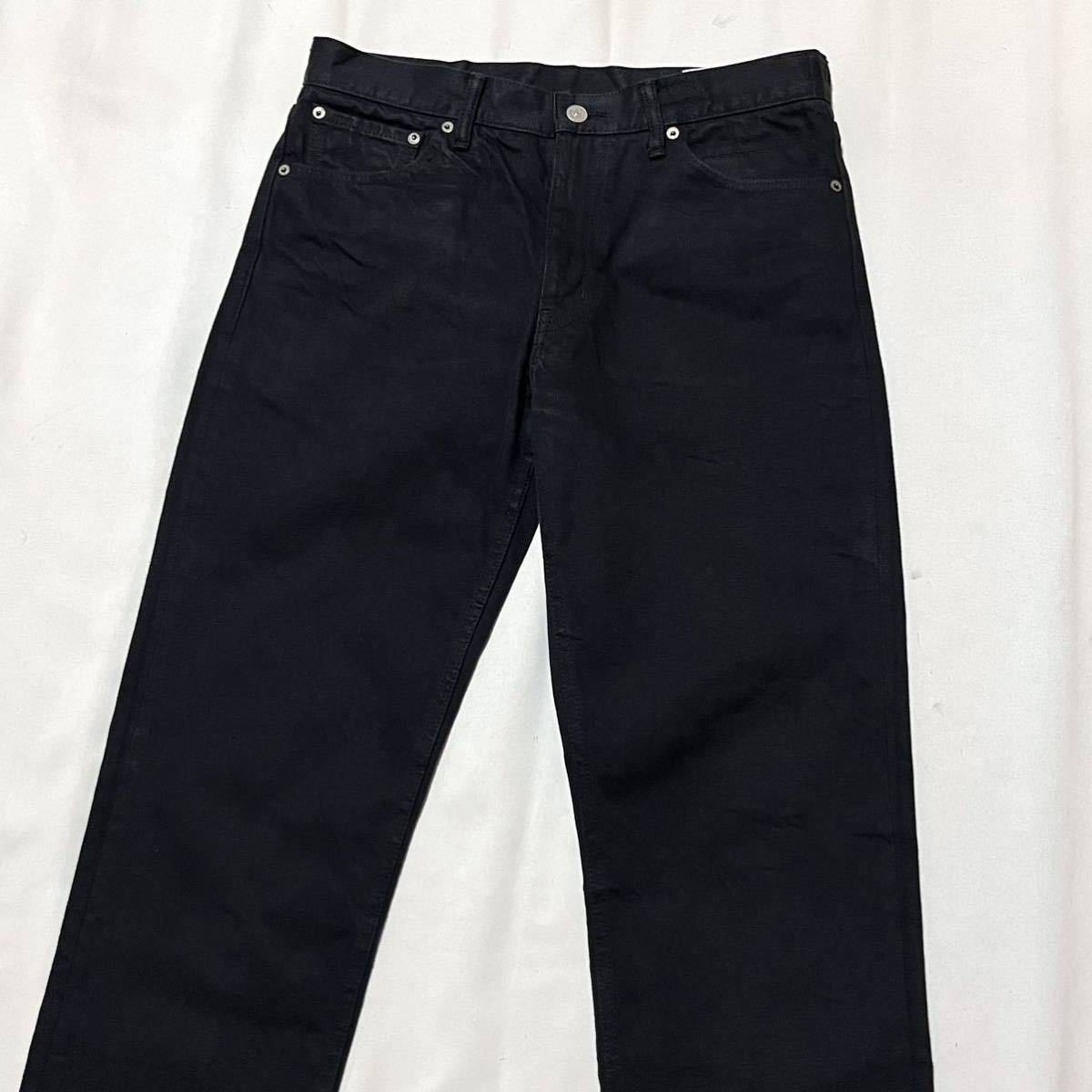21FW生地変更前 visvim SOCIAL SCULPTURE 03 CMYK BLK W34デニム