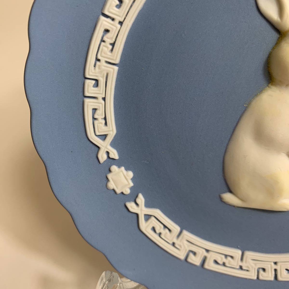 WEDGWOOD ウエッジウッド ミニプレート皿 干支トレイ うさぎ 兎 2011