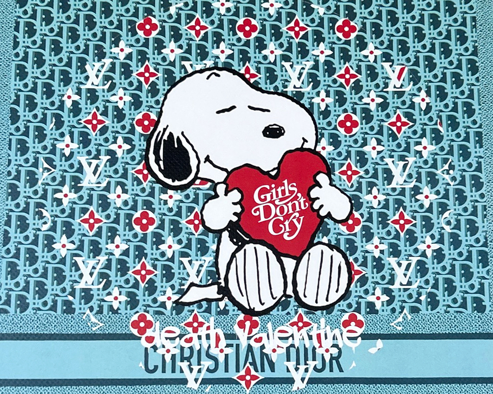 世界限定100枚 DEATH NYC スヌーピー SNOOPY ヴィトン LOUISVUITTON