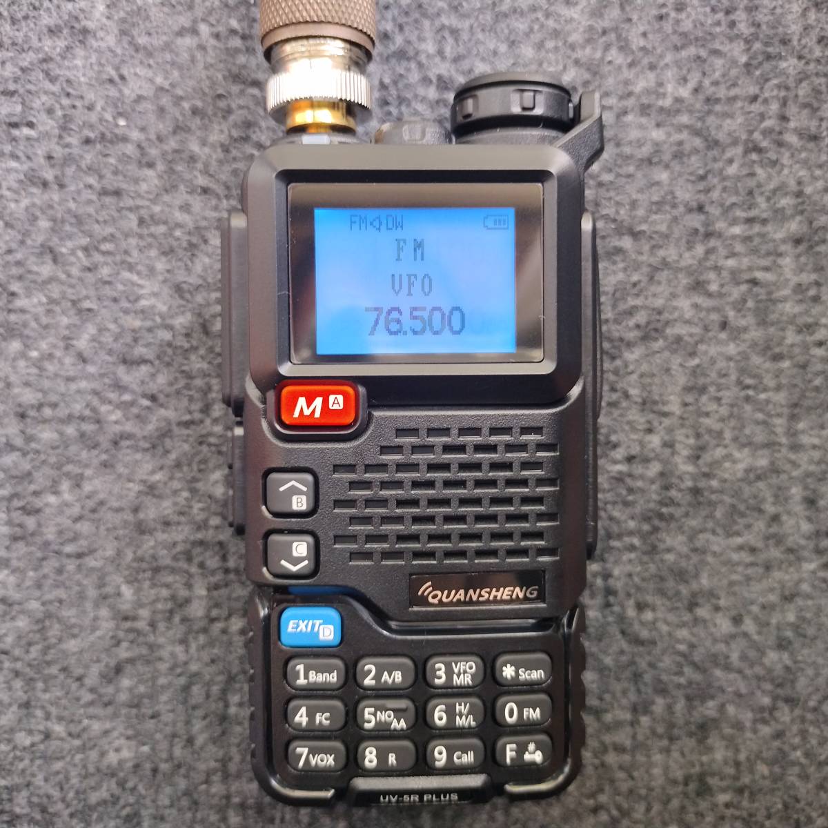 QUANSHENG UV5R PLUS UVK5後継モデル 改造 広帯域受信機 AM/FM 18Mhz 1300MHz(受信機)｜売買され