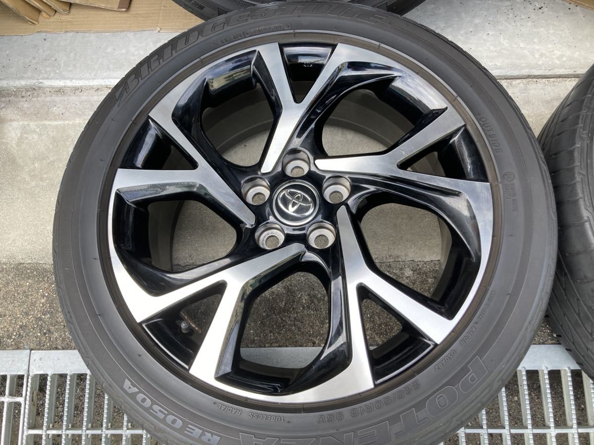 トヨタ CH-R⁄C-HR⁄CHR ENKEI 純正 18インチタイヤ・ホイール 4本 7J+