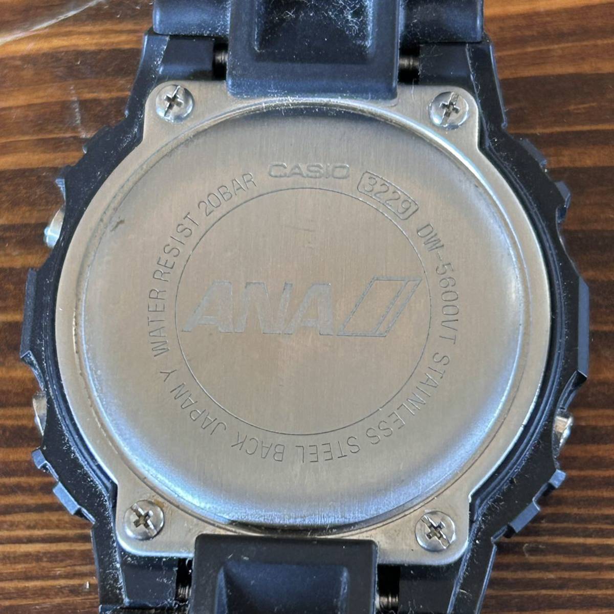 CASIO 全日空機限定 CASIO G-SHOCK 腕時計 カシオGショック 可動 中古