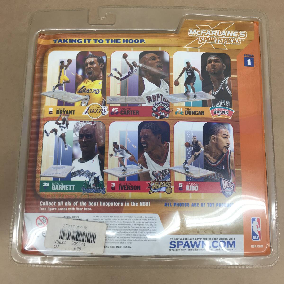 △【T282】未開封品 『マクファーレントイズ NBA ジェイソン・キッド 