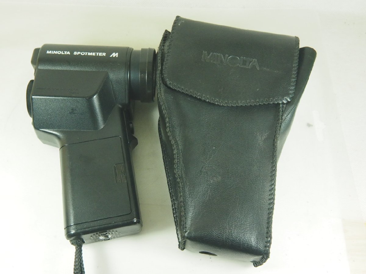 B309237良品☆ミノルタ 露出計 スポットメーター SPOTMETER M ミノルタ
