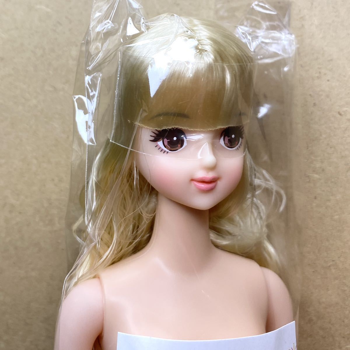 未開封 未使用 おたのしみドール 前髪あり ウェーブ ブロンドヘア