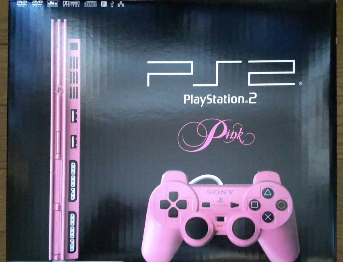 新品同様】PS2本体 Pink SCPH-77000 PK☆プレイステーション2☆限定 