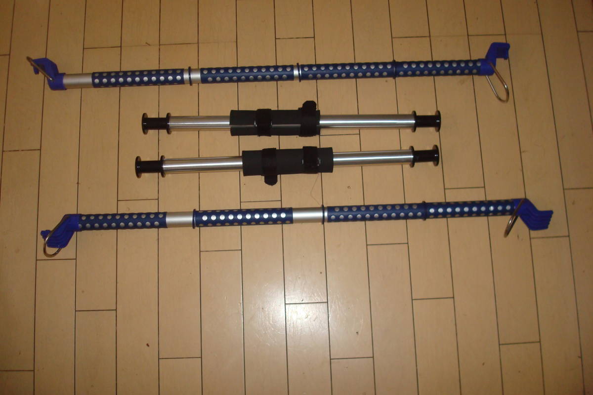 お買い得，お買い得 クレトム インテリア バー LS-1 ブルー&times;2本 + 前後取り付けパーツ LS-6 ブラック&times;1セット 2本(車内収納、ケース)｜売買されたオークション情報、yahooの商品情報をアーカイブ公開 - オー 車内収納、ケース