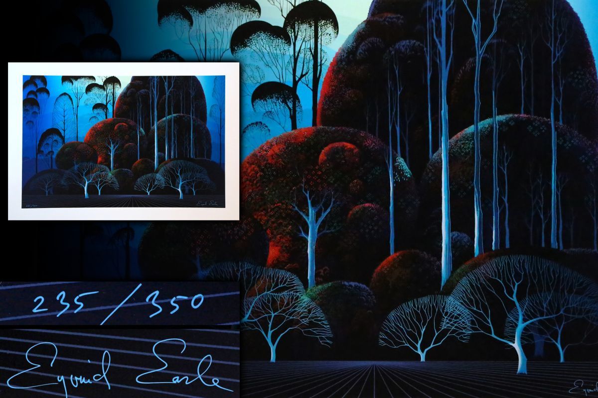 Eyvind earle アイヴァンド アール（アイベンロール） 0111200 真作