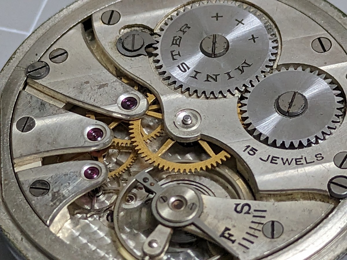 15石 精工舎 懐中時計 CHRONOMETER MINISTER セイコー 手巻き SEIKO