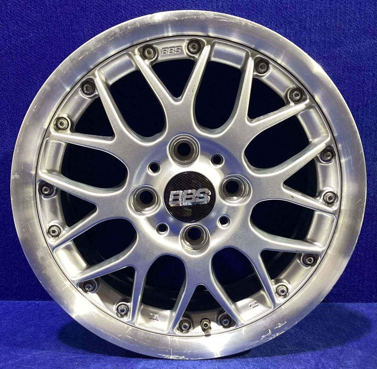 BBS RX509＊14インチホイール＊14x5.5J/オフセット+45/PCD100-4H＊単品 