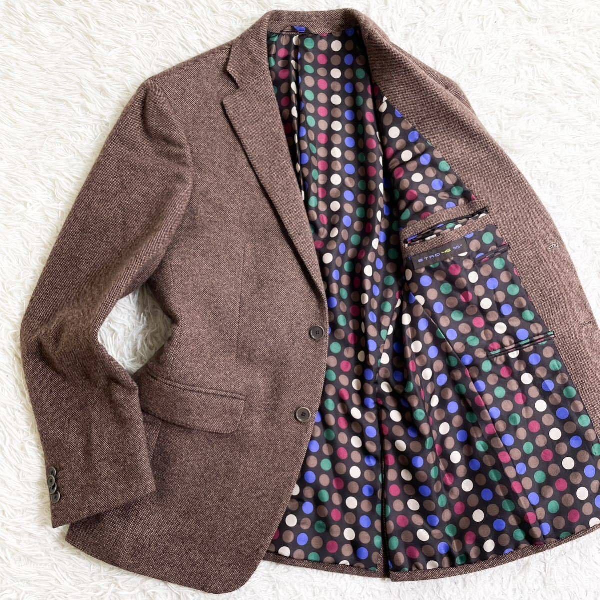 美品✨Etro テーラード LA NUOVA TRADIZIONE ハイエンド 極上カシミヤ100%!!!エトロ『贅沢な逸品』ETRO テーラードジャケット