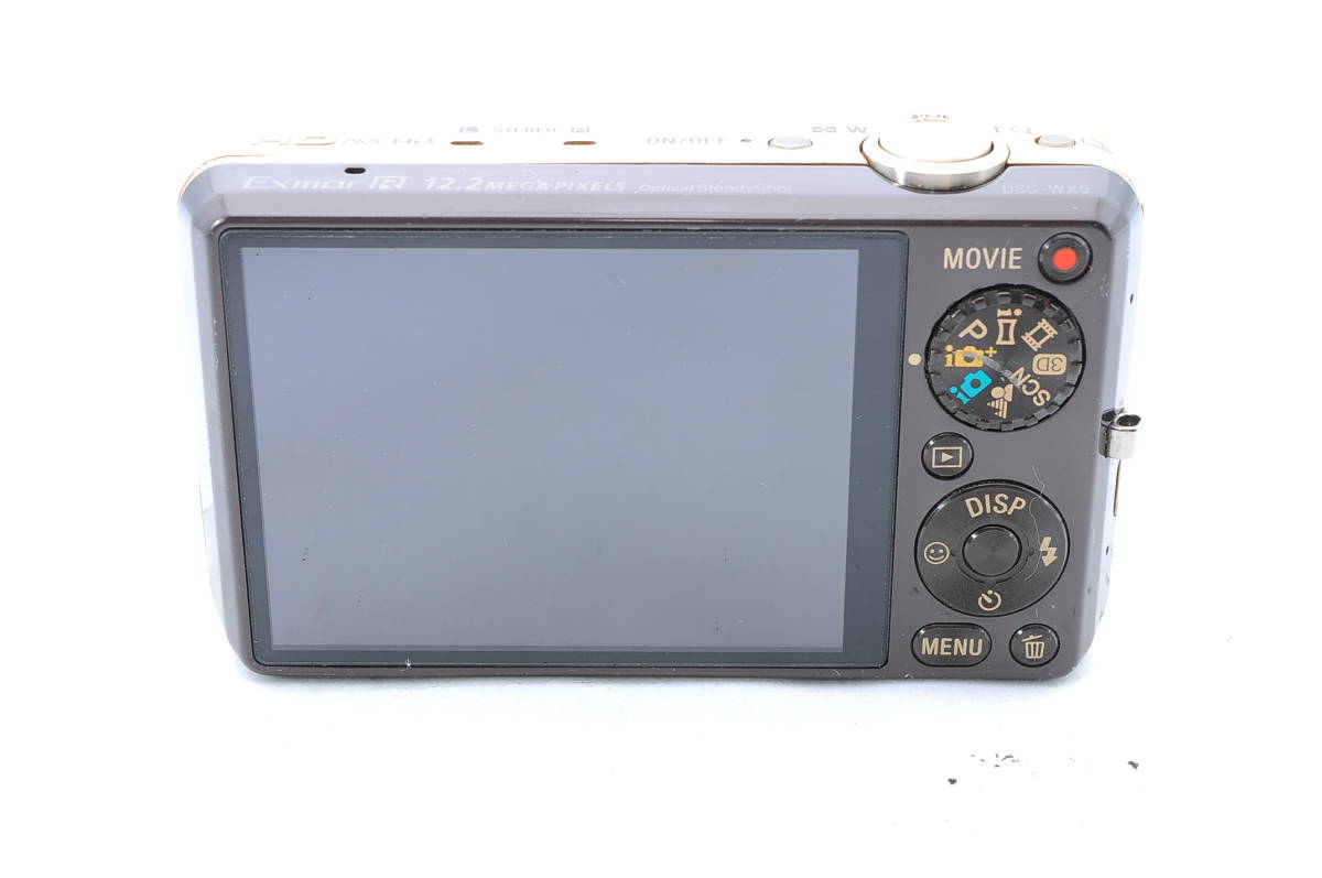 SONY DSC-WX5 シルバー 純正電池 充電器付 動作品