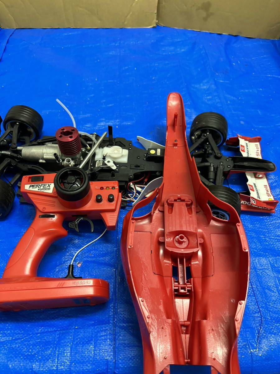 フェラーリ F2004 ラジコン 京商 デアゴスティーニ 動作未確認 ジャンク フェラーリ F2004 ラジコン 京商 デアゴスティーニ 動作未確認