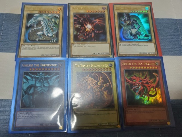 遊戯王 25th レジェンダリーコレクション 三幻神 ブルーアイズ等