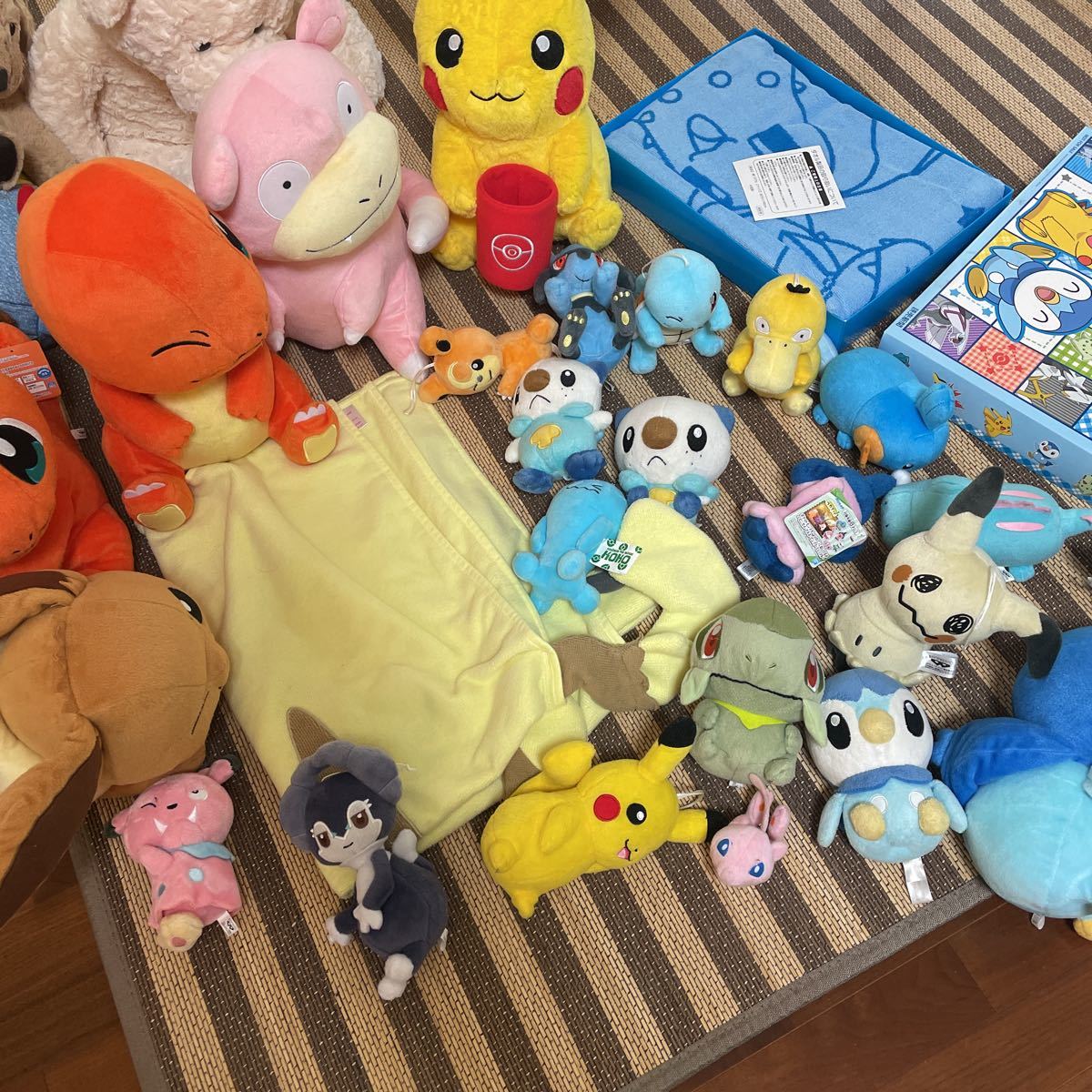 ポケモン ぬいぐるみ バスタオル 他 中古品 まとめて - ポケモン 