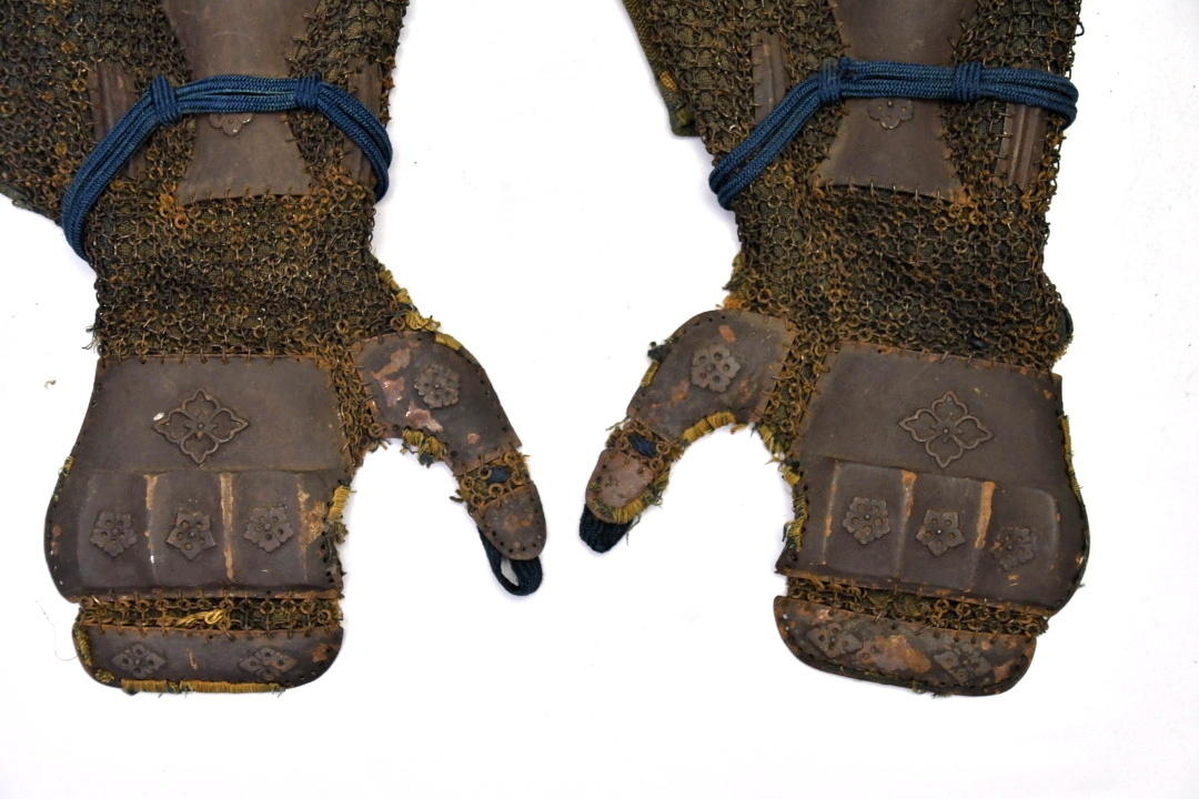 緑屋*南□時代武具*籠手 具足部品*甲冑道具*